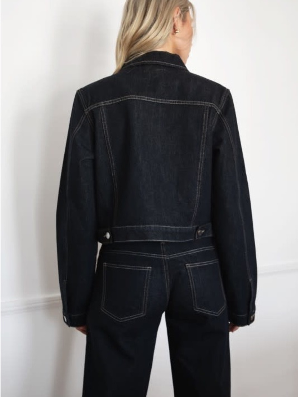 Structured Fit Denim Jacket - Picture 2 of 2